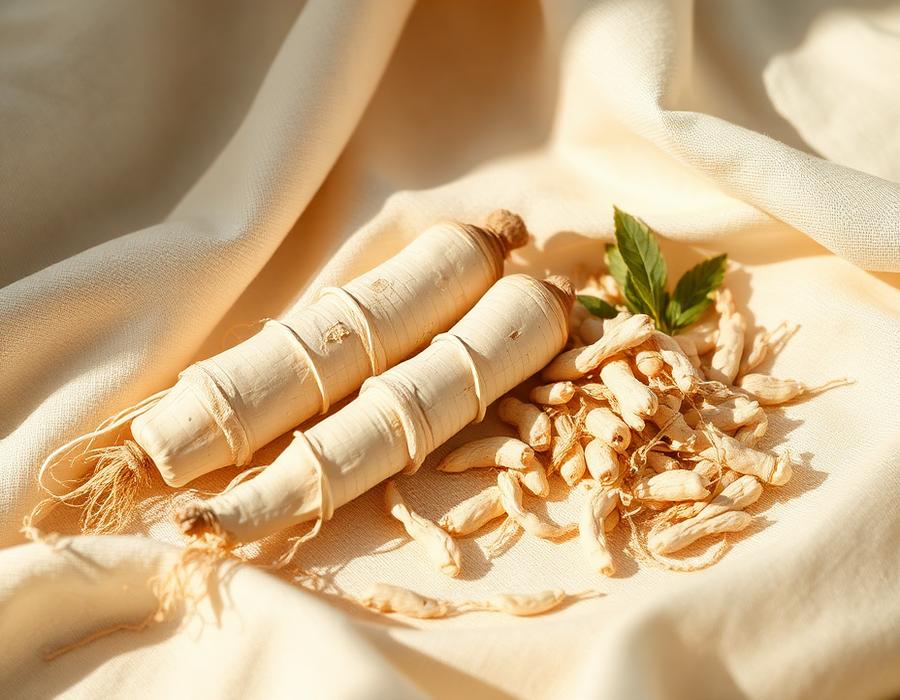 White Ginseng (Panax ginseng C.A. Meyer)